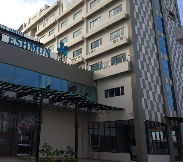 Rumah Sakit Umum ESHMUN yang berlokasi di jalan Marelan Raya No.173A, Kelurahan Tanah Enam Ratus, Kecamatan Medan Marelan, Kota Medan