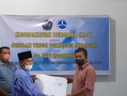 Kampus STT Indragiri Jalin Kerjasama (MoU) Dengan PT. Inti Indokomp