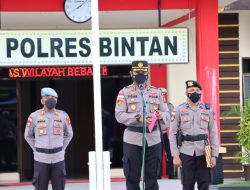 Kapolres Bintan Pimpin Apel Gelar Operasi Keselamatan Seligi 2022