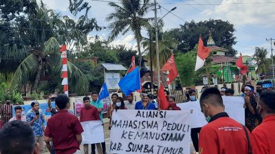 Enam OKP Menuntut Tegaknya keadilan di Polres Sumba Timur