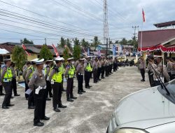 Polres Kuansing Lakukan Pengamanan Even Budaya Pacu Jalur Tradisional Rayon II Hari Pertama Tahun 2022