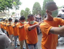 Pelaku Penyerangan Di Wilayah Gamping Di Gulung Sat Reskrim Polres Sleman
