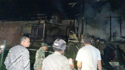 4 Rumah Terbakar di Kelurahan Biga, Kapolres Kotamobagu Turun Ke TKP