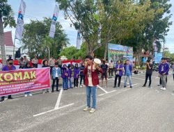 Aksi Demo Mahasiswa Kampar, Orator : Pj Bupati Kamsol Jangan Hanya Plesiran, Kerja Dong!