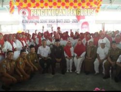 Ketua YJI Hartini Syamsul, Resmi kukuhkan Pengurus Klub Jantung Sehat Rejang Lebong Masa Bakti 2023-2026