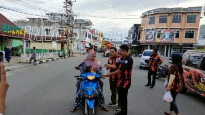 Pemuda Pancasila PAC Kuantan Tengah Ikut Berlomba Dalam Mencari Berkah di Bulan Ramadhan