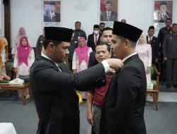 Aldiko Putra Dilantik Jadi Anggota DPRD Kuansing Gantikan Erdizal Sisa Masa Jabatan 2019 – 2024