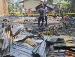 Rumah Anak Yatim Piatu Hangus Terbakar di Kuansing, Damkar Gerak Lambat?