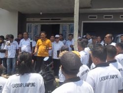 Ratusan Anggota Laskar Lampung Indonesia Sampaikan Sikap kepada Pengadilan Kalianda