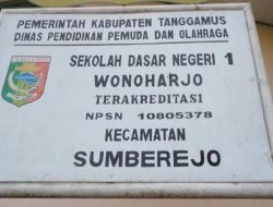 Diduga Penyimpangan Laporan Dana BOS Di SDN 1 Wonoharjo