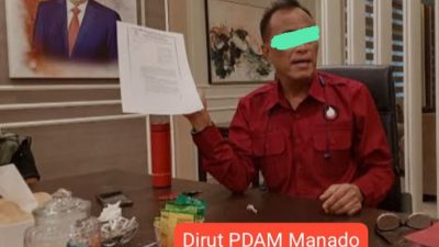 Kinerja Dirut PDAM Merusak Citra Nama Baik Walikota Manado