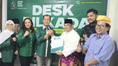 Serahkan Formulir Pertama, Edy Natar: Tidak Mustahil Saya Berkoalisi Dengan Ketua PKB Riau