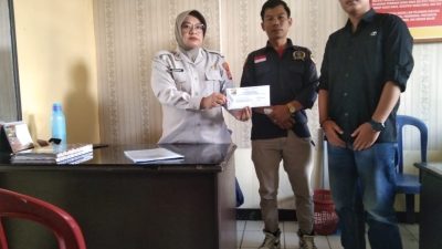 LP NASDEM Resmi Laporkan Suparjo Mantan Peratin Sinar Jaya Ke Polres Lampung Barat