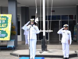 Penuh Khidmat, LANAL Yogyakarta Laksanakan Upacara HUT TNI AL Ke-79 Tahun 2024
