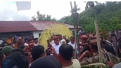 Antusias Simpati Tokoh Adat Nalbesi Bersama Masyarakat Amanah Satu Putaran