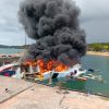 Insiden Terbakar Speedboat Bela 72 Di Pelabuhan Regional Bobong Cagub Benny Laos Dinyatakan Meninggal Dunia