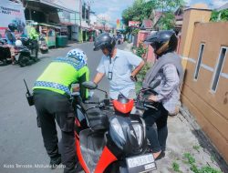 Polres Ternate Gelar Operasi Zebra Kie Raha 2024 Warga Diminta Tertib Berlalu Lintas