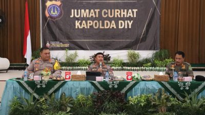 Peredaran Miras Jadi Salah Satu Keluhan Masyarakat Dalam Program Jumat Curhat Di Bantul