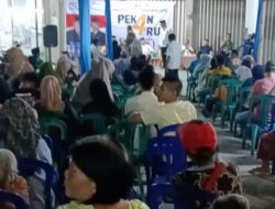 P4TEN Kampanye Dialogis di Marpoyan Damai, Kampriwoto, Masyarakat Pekanbaru Wajib Memenangkan Nomor 4