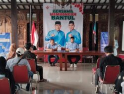 Pasangan Calon Bupati Dan Calon Wakil Bupati Joko-Roni Adu Gagasan Bersama Generasi Z Dan Millenial Bantul