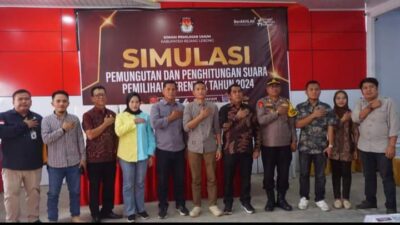 KPU Rejang Lebong Gelar Simulasi Penghitungan Suara Dan Penggunaan Aplikasi Sirekap