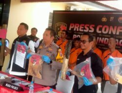 Polres Inhu Ungkap Kasus Pencabulan Dan Pengeroyokan Di Desa Peladangan Peranap