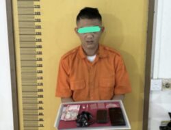 Sat Narkoba Polres Inhu Gulung Pengedar Narkoba Warga Kuantan Babu