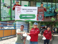 DPP APPI Gelar Program Peduli, Bagikan 300 Paket Makan Siang Di Karawang