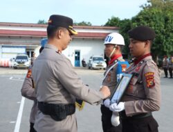 Polres Inhu Mendadak Laksanakan Dua Agenda Penting Dalam Upacara, Ada Apa?