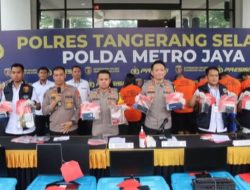 7 Orang Tersangka Kasus Perjudian Online Diamankan Satreskrim Polres Metro Tangerang