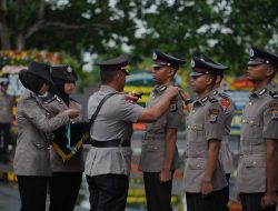 Penutupan Pendidikan Bintara Polri Di SPN Selopamioro, Bripda Galang Ariel Sanjaya Sebagai Siswa Terbaik