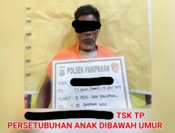 Pria Paruh Baya Prilaku Bejat Tega Setubuhi Anak Dibawah Umur, Iming-iming Uang Rp 100 Ribu