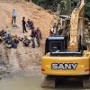 5 Orang Pelaku Tambang Emas Ilegal Rusak Hutan Di Kuansing Pakai Excavator Berhasil Ditangkap