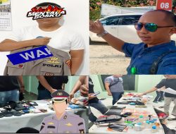 Oknum Polisi (TD) Terjaring Operasi Intel Kodim 0313 Dan 12 Pelaku Ditangkap