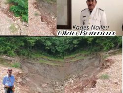 Hujan Deras Ancam Infrastruktur Desa Naileu, TTS: Kepala Desa Minta Waspada!