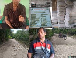 Proyek Jalan Sertu di Desa Toineke Diwarnai Dugaan Penyimpangan