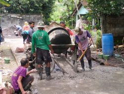 Pengawasan Pelaksanaan Program Padat Karya APBD 2025, Disnakrtrans Kabupaten Bantul Tugaskan 1 Petugas Di Masing-masing Lokasi