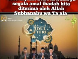 Pimpinan Dan Anggota Beserta Staf DPRD Kabupaten Rejang Lebong Mengucapkan Selamat Hari Raya idul Fitri 1445 Hijriah 2024 M