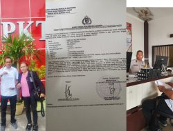 Panitra Yosephus Lakapu,SH Dilaporkan Pidana di Polresta Kupang Kota.