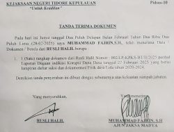 Diduga Korupsi Dana Desa Kades Lola Di Laporkan Ke Kejaksaan Negeri Tidore