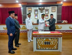 Pemkab Tanggamus Menggelar Sertijab Bupati Periode 2025-2030