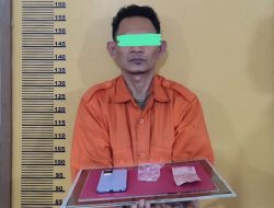 Kembali Polisi Gerebek Kampung Pulau Rengat, Giliran Wakil Ketua BPD Digelandang Ke Polres Inhu
