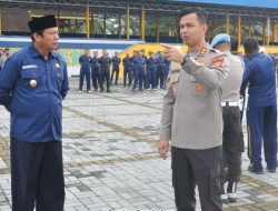 Wakil Bupati Hendrizal Dan Jajaran Polres Inhu Tinjau Area Wisata Danau Raja