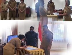 Wabup Belu Saksikan Sertijab Plt Kepala Satpol PP, Soroti Persoalan Pasar dan Persampahan