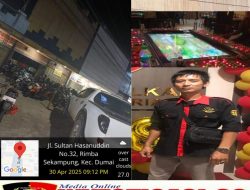 Ketua DPD LSM PENJARA Mendesak Kapolres Dumai Untuk Menutup Usaha Judi Gelper Milik Iwan Cina di JL. Sultan Hasanudin No. 32 Dumai