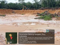 Dua Desa Di Kecamatan Batang Gansal Bebas Operasi Tambang Galian C Diduga Ilegal Tidak Tersentuh Dengan Hukum
