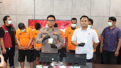 Polres Karimun Ungkap Tujuh Kasus Narkotika, Sembilan Tersangka Diamankan
