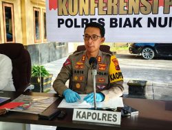 Polres Biak Gelar Konferensi Pers, Ungkap Pelaku Curas Di Bawah Umur