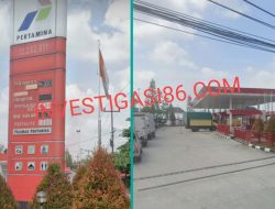 Mak Gawat …!!! Diduga SPBU 13.282.611 Di Jalan Darma Bahkti Suplay BBM Solar Bersubsidi Ke Mafia