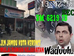 Pencurian Di Parkiran Apotik Agave Farma II, HP Milik Warga Raib, Pelaku Menggunakan Motor REVO FIT BM 6219 IB
